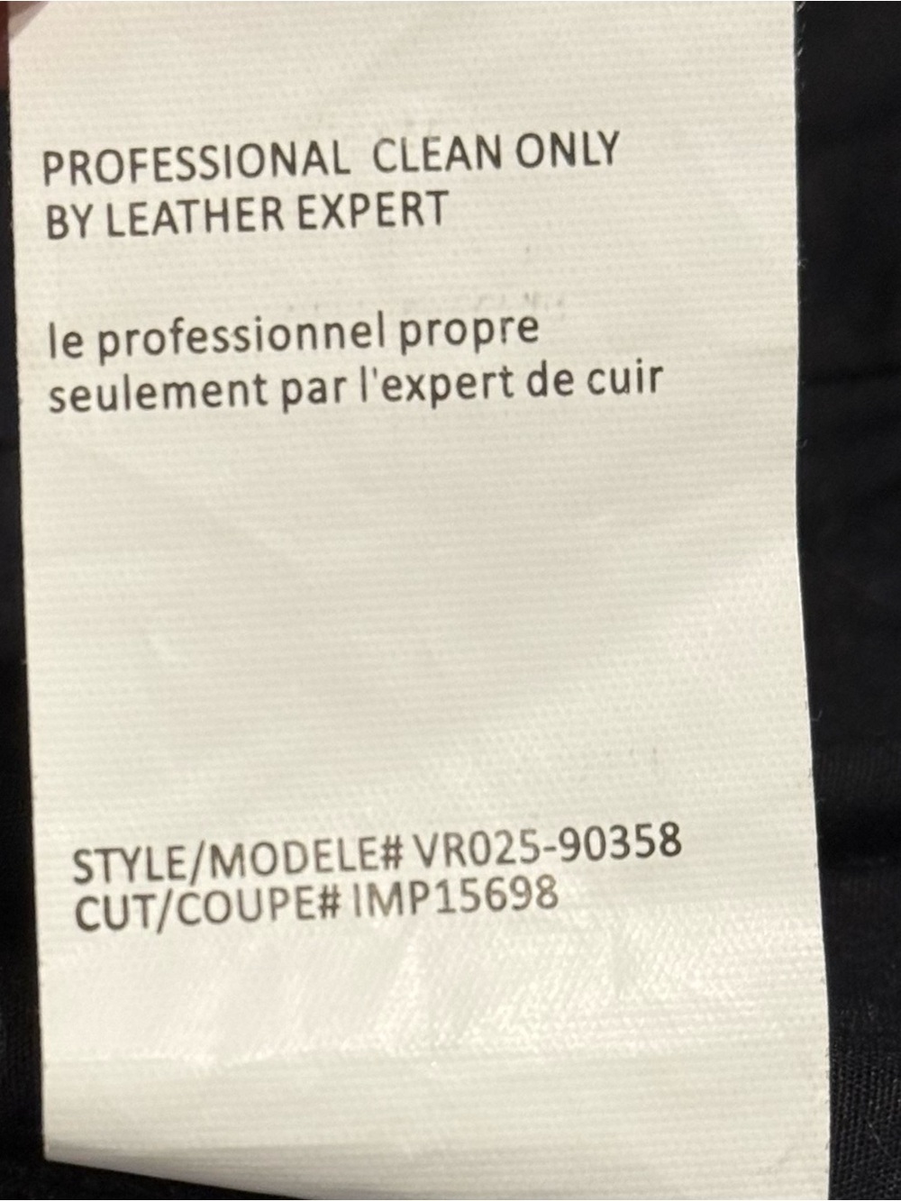 VINCE - Women's Black Leather Asymmetric Zip Jacket - Picture 7 of 7